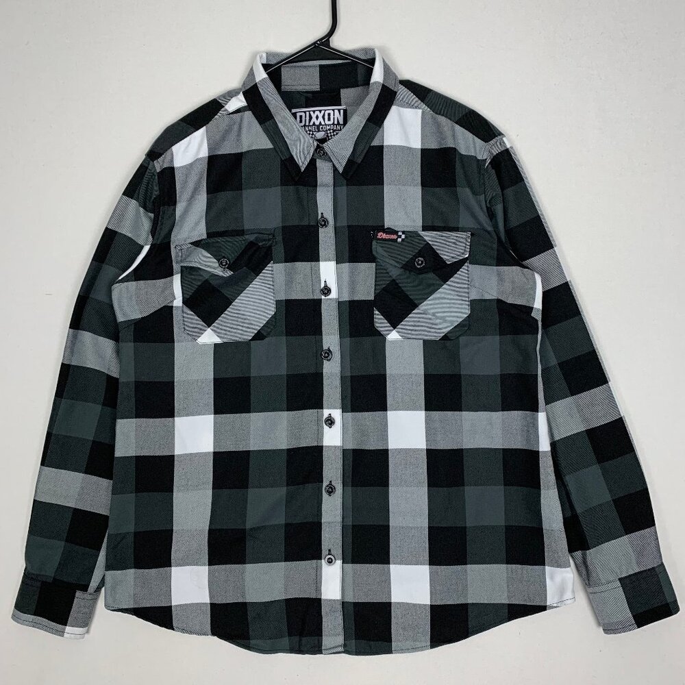 Dixxon Flannel Finish Line Women's Button-up Shirt XL
